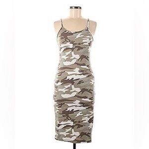 Hit Kiss Camo Sundress